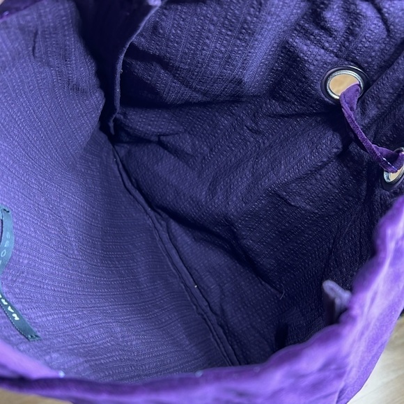 Marc Jacobs Purple Velvet Tote Bag - New - Picture 7 of 7